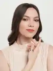 Карамельный кольцо женское
