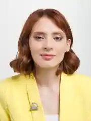 Белый брошь "Ящерица", со стразами, 2 цвета