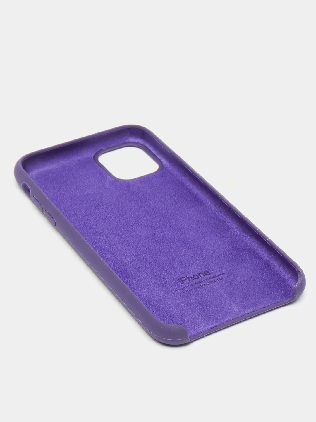 Фиолетовый чехол силиконовый для iPhone  Silicone 7/8/,7/8 Plus,X/ XS,XS Max,XR,11,11 Pro,11 Pro Max