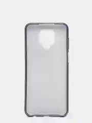 Черный чехол силиконовый с блестками для  Xiaomi Redmi Note 9 Pro / Note 9S Противоударный чехол