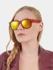 Красный очки солнцезащитные