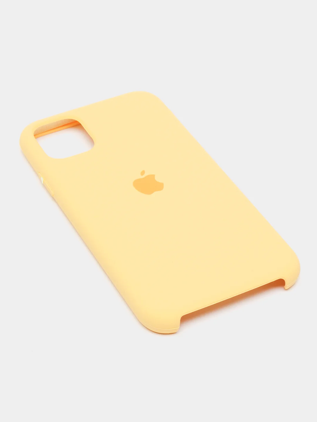 Желтый чехол силиконовый для iPhone  Silicone 7/8/,7/8 Plus,X/ XS,XS Max,XR,11,11 Pro,11 Pro Max
