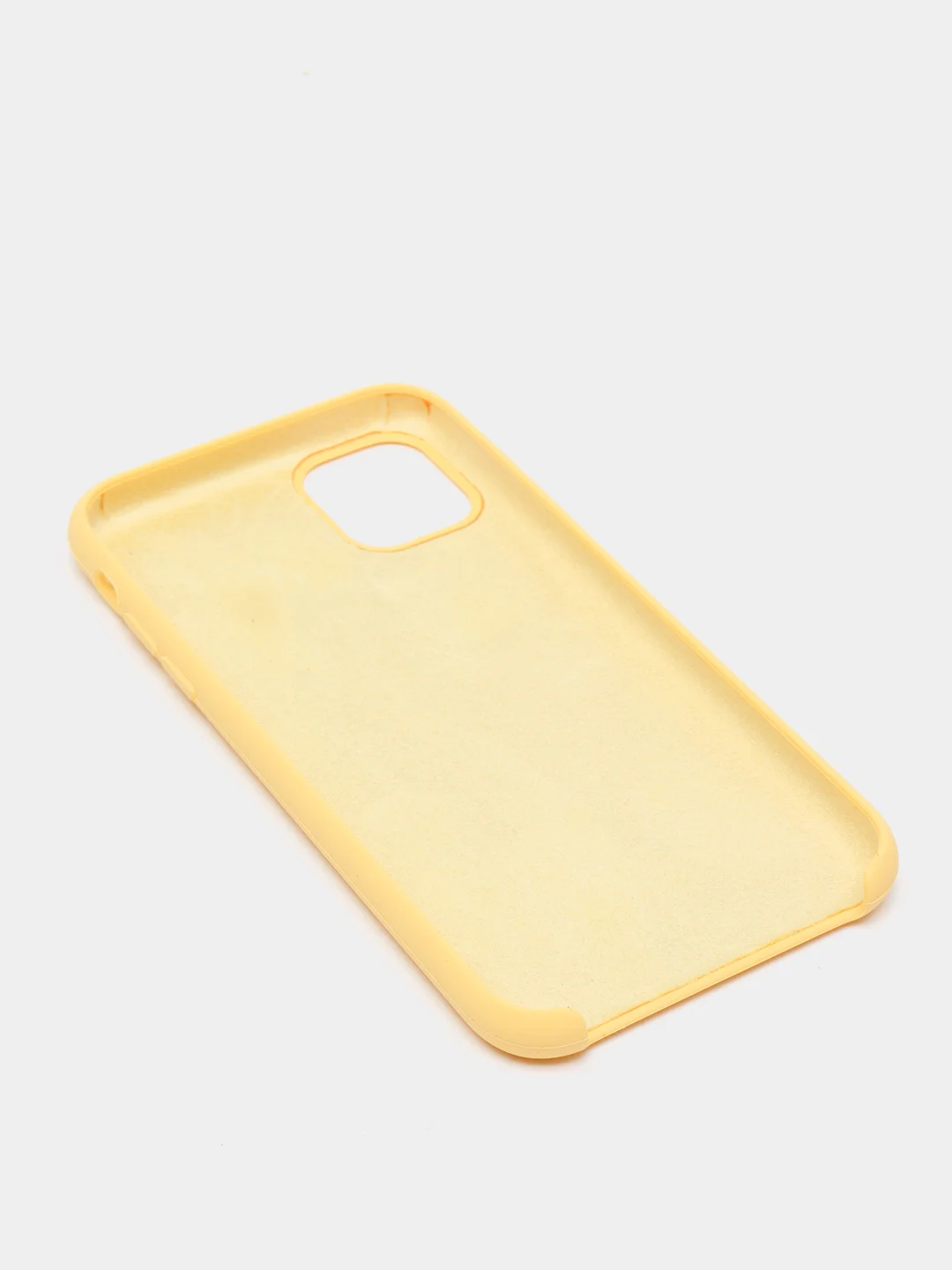 Желтый чехол силиконовый для iPhone  Silicone 7/8/,7/8 Plus,X/ XS,XS Max,XR,11,11 Pro,11 Pro Max