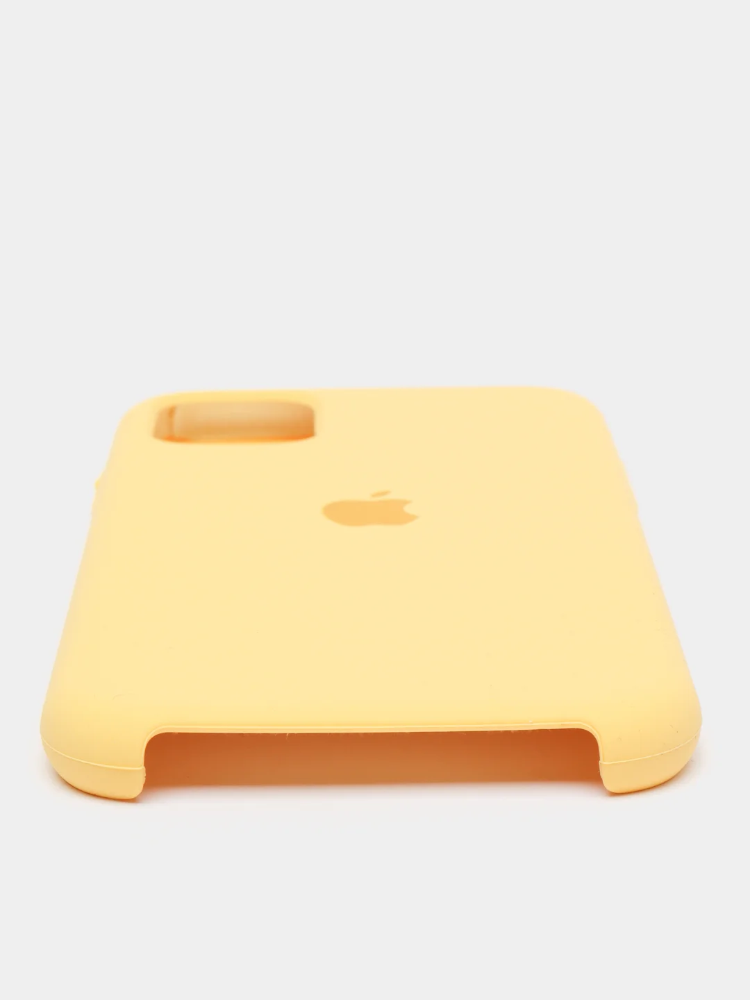 Желтый чехол силиконовый для iPhone  Silicone 7/8/,7/8 Plus,X/ XS,XS Max,XR,11,11 Pro,11 Pro Max