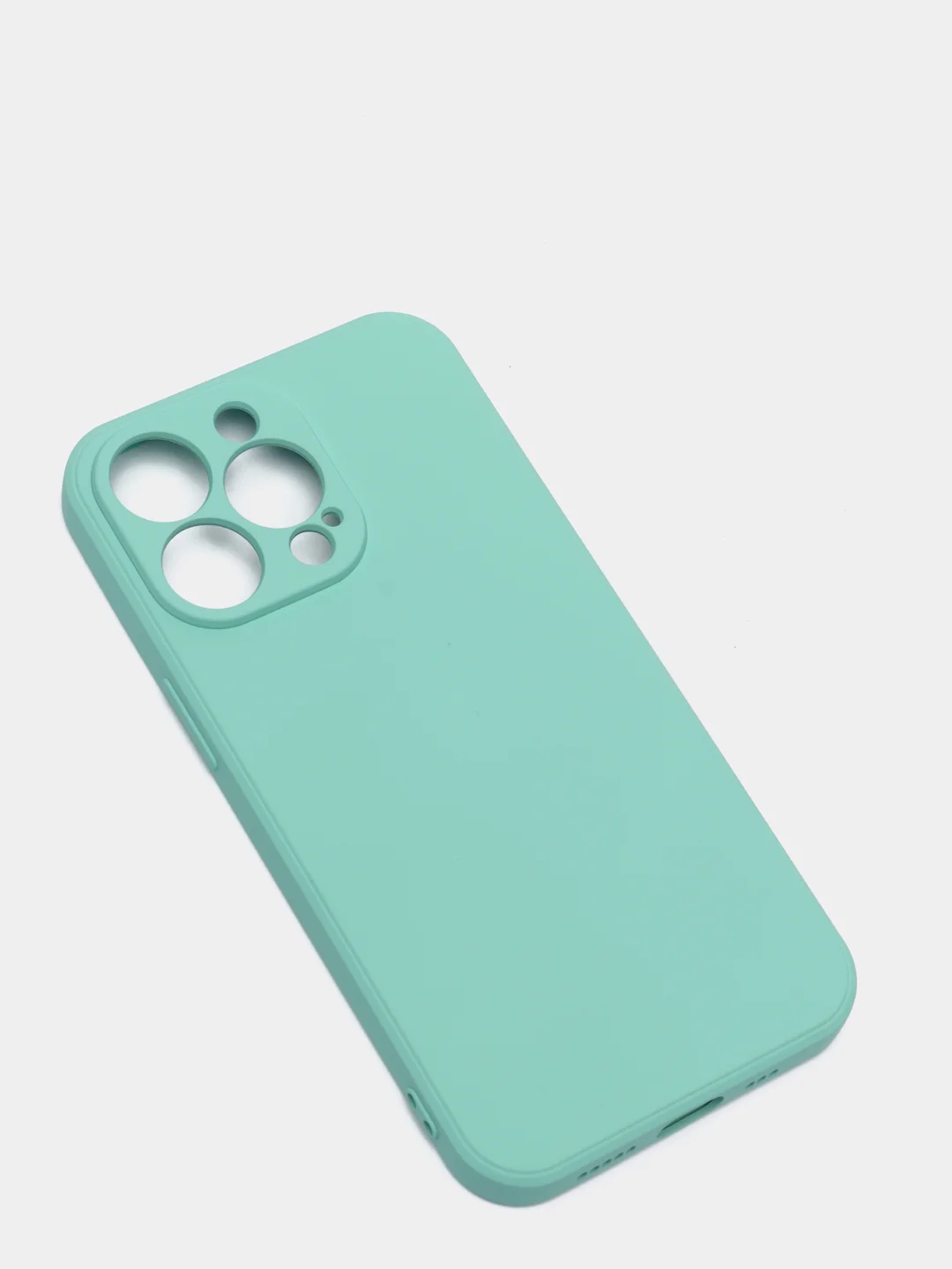 Мятный чехол с защитой камеры и мягкой подкладкой для iPhone 13 / 13 Pro / 12 Pro, 12 Pro Max, 11