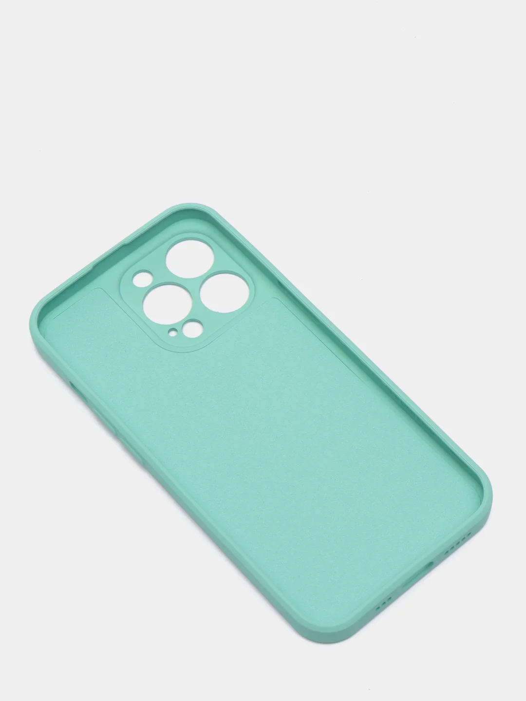 Мятный чехол с защитой камеры и мягкой подкладкой для iPhone 13 / 13 Pro / 12 Pro, 12 Pro Max, 11