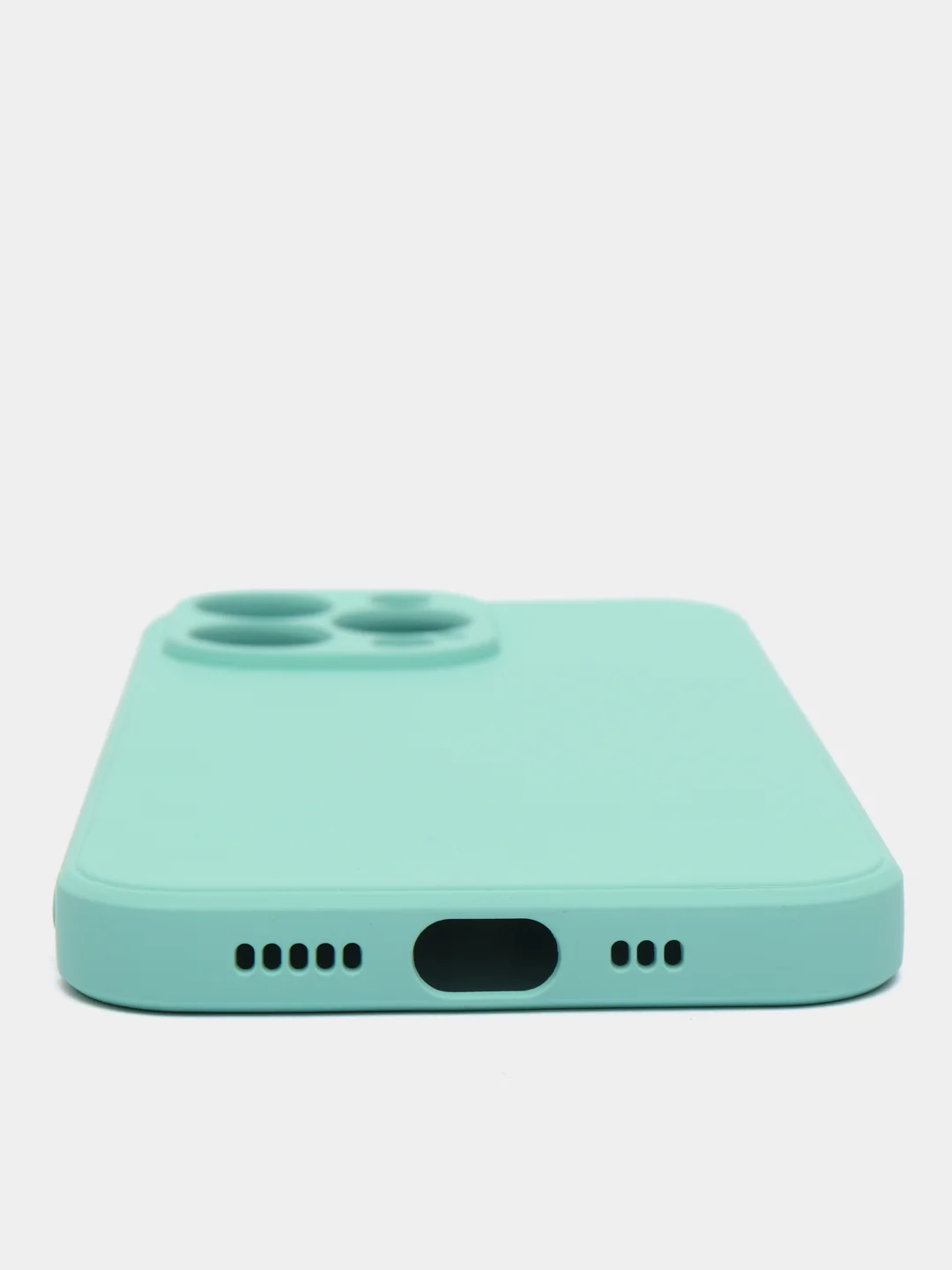 Мятный чехол с защитой камеры и мягкой подкладкой для iPhone 13 / 13 Pro / 12 Pro, 12 Pro Max, 11
