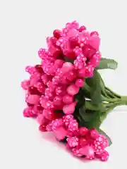 Фуксия тычинки с сахарными вставками. 12 штук