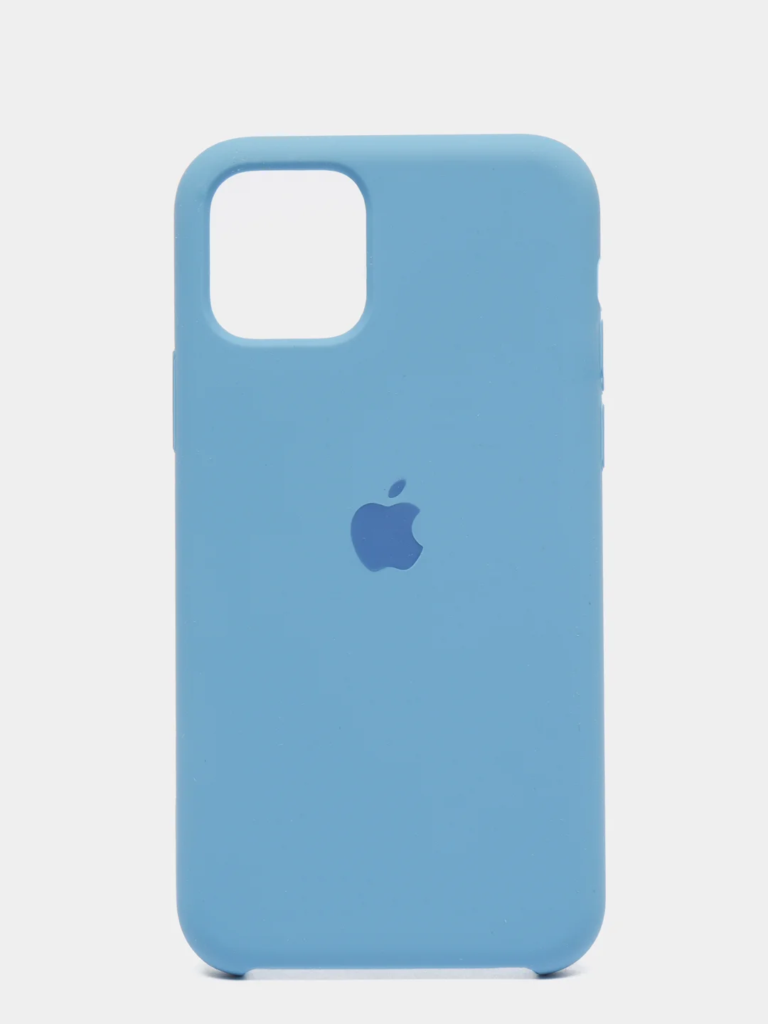 Голубой чехол силиконовый для iPhone  Silicone 7/8/,7/8 Plus,X/ XS,XS Max,XR,11,11 Pro,11 Pro Max