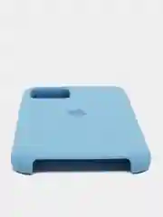 Голубой чехол силиконовый для iPhone  Silicone 7/8/,7/8 Plus,X/ XS,XS Max,XR,11,11 Pro,11 Pro Max
