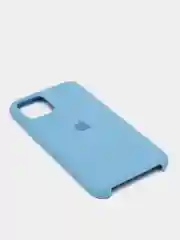 Голубой чехол силиконовый для iPhone  Silicone 7/8/,7/8 Plus,X/ XS,XS Max,XR,11,11 Pro,11 Pro Max