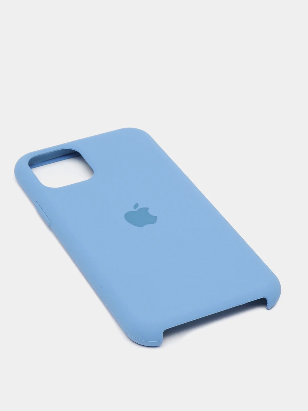 Синий меланж чехол силиконовый для iPhone  Silicone 7/8/,7/8 Plus,X/ XS,XS Max,XR,11,11 Pro,11 Pro Max