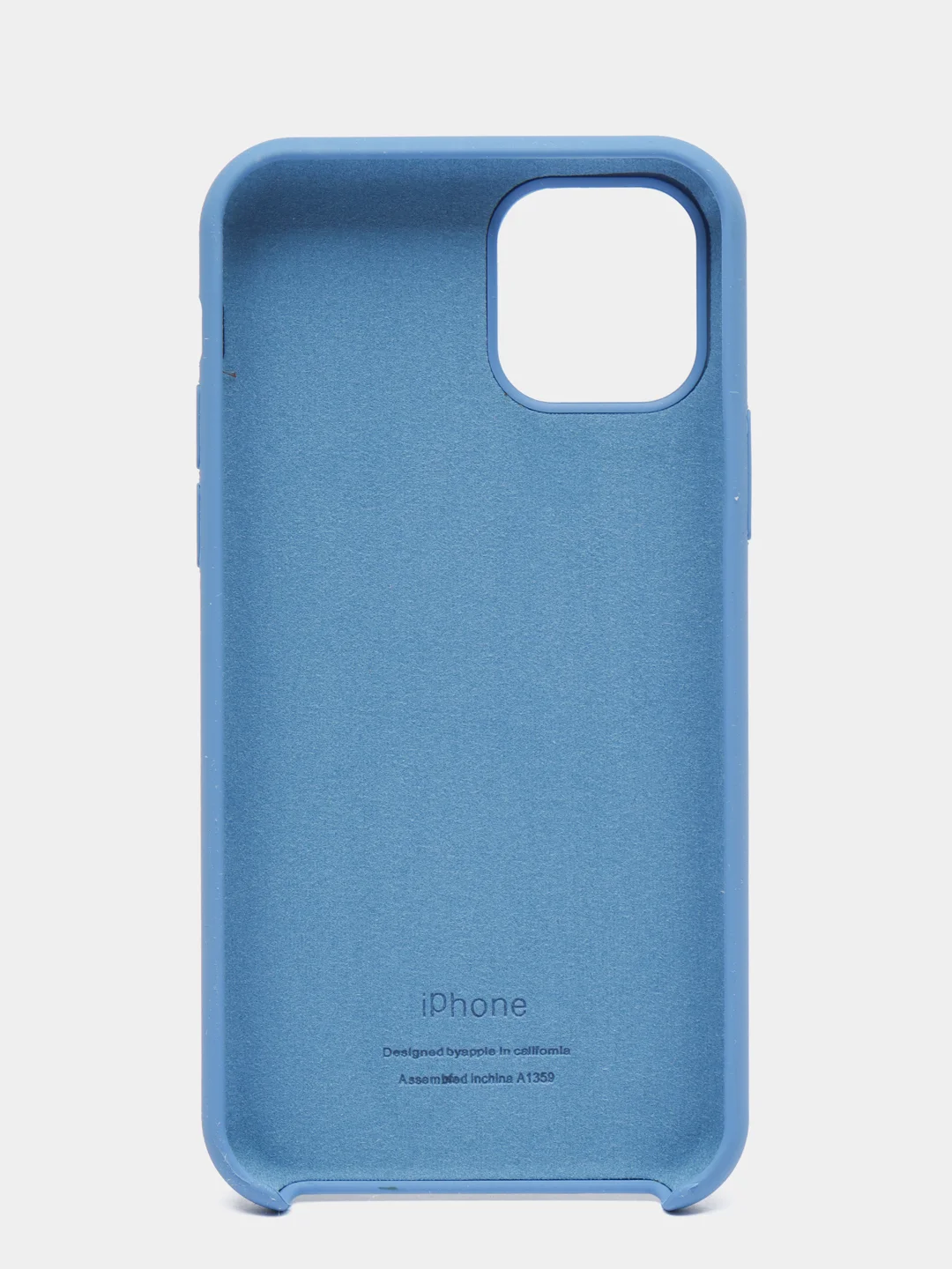 Синий меланж чехол силиконовый для iPhone  Silicone 7/8/,7/8 Plus,X/ XS,XS Max,XR,11,11 Pro,11 Pro Max