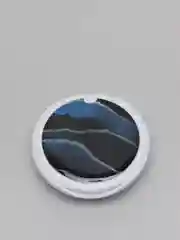Синий попсокет Popsocket Зеркало-держатель для телефона и наушников. Яркие краски, золото, волны