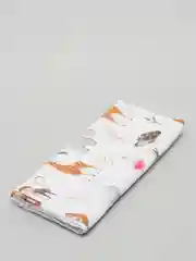 Молочный пелёнка муслиновая детская, 130х100 см, 100%хлопок + 2 платочка (салфетки)