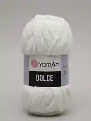Молочный пряжа плюшевая YarnArt Dolce (ЯрнАрт Дольче)