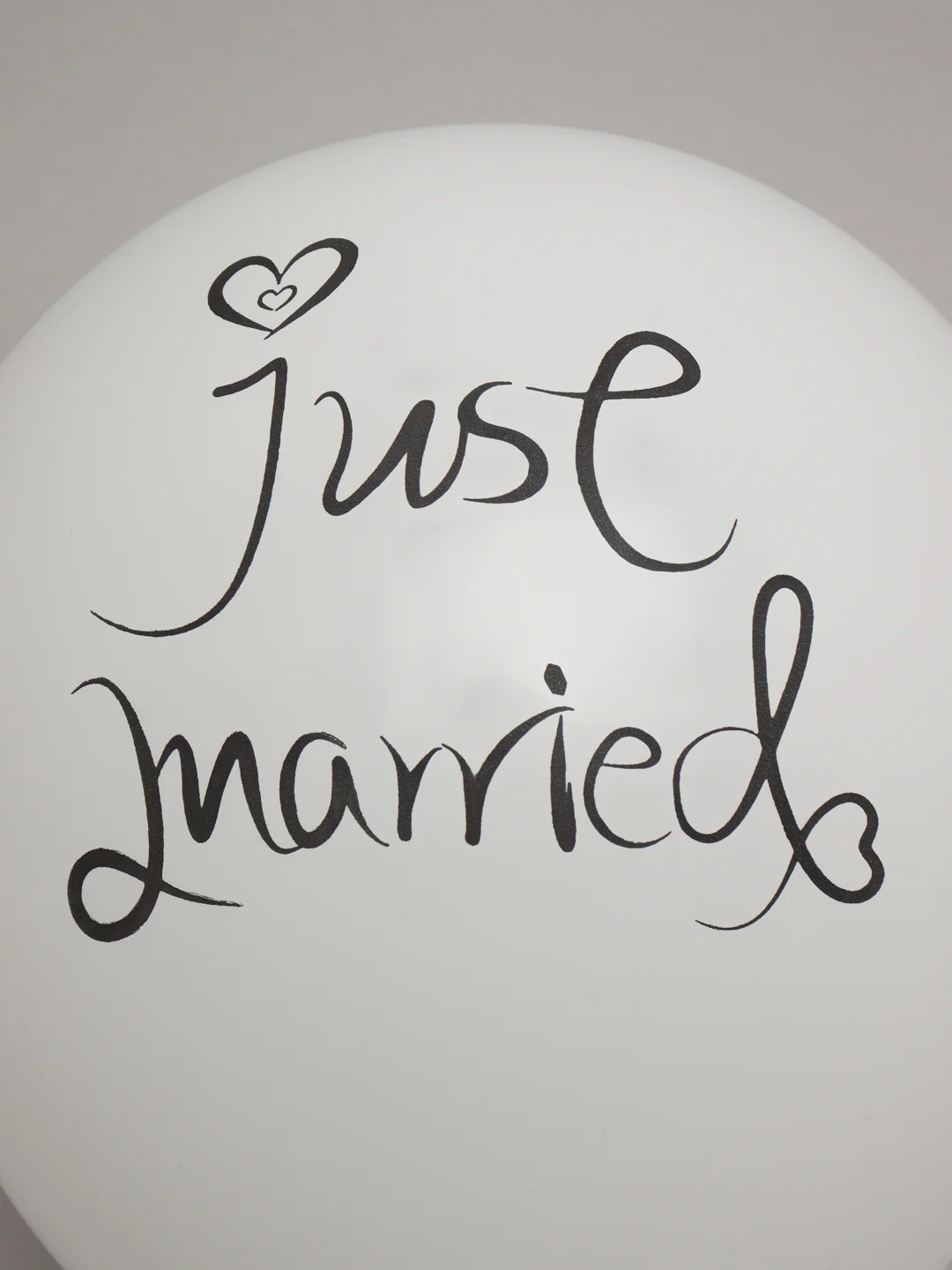 Серый воздушные шары Just Married Mr. & Mrs, праздник, день рождения