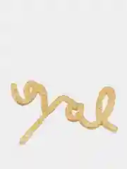 Золотой топпер для украшения торта Love
