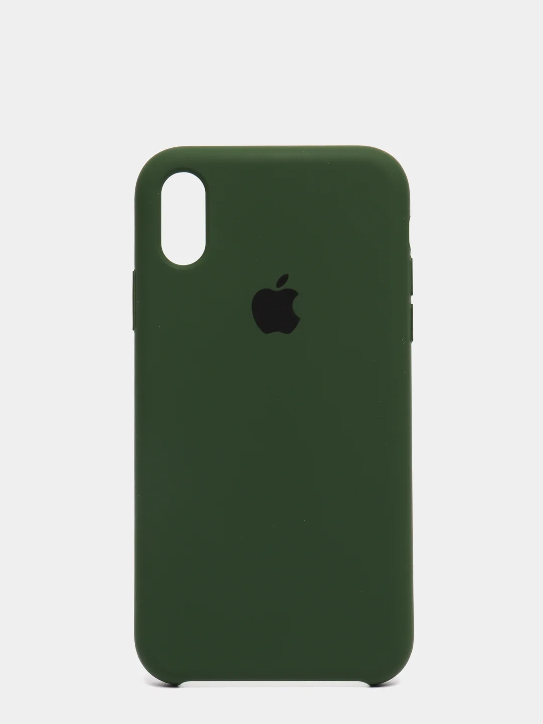 Зеленый чехол силиконовый для iPhone  Silicone 7/8/,7/8 Plus,X/ XS,XS Max,XR,11,11 Pro,11 Pro Max
