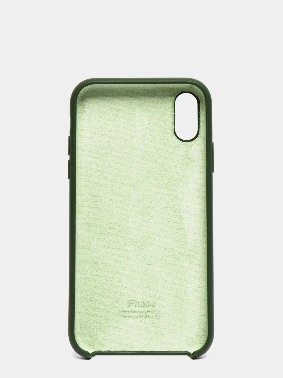 Зеленый чехол силиконовый для iPhone  Silicone 7/8/,7/8 Plus,X/ XS,XS Max,XR,11,11 Pro,11 Pro Max