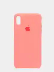 Кораллово-розовый чехол Silicone Case для iPhone XS Max