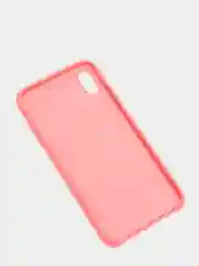 Кораллово-розовый чехол Silicone Case для iPhone XS Max