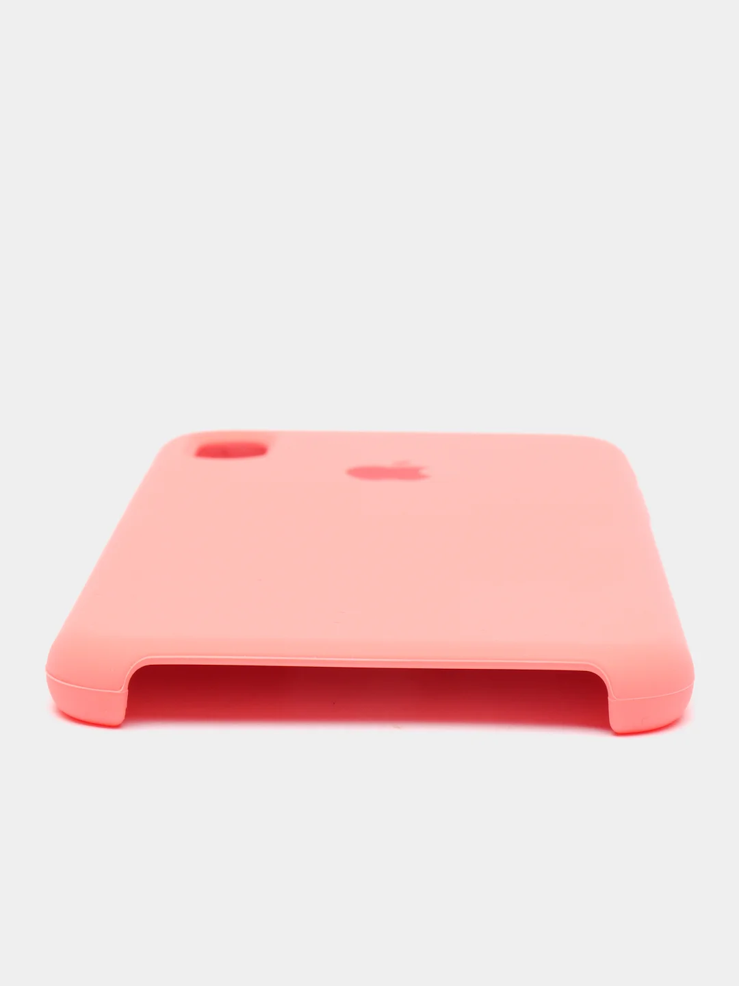 Кораллово-розовый чехол Silicone Case для iPhone XS Max