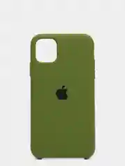Оливковый чехол силиконовый для iPhone  Silicone 7/8/,7/8 Plus,X/ XS,XS Max,XR,11,11 Pro,11 Pro Max