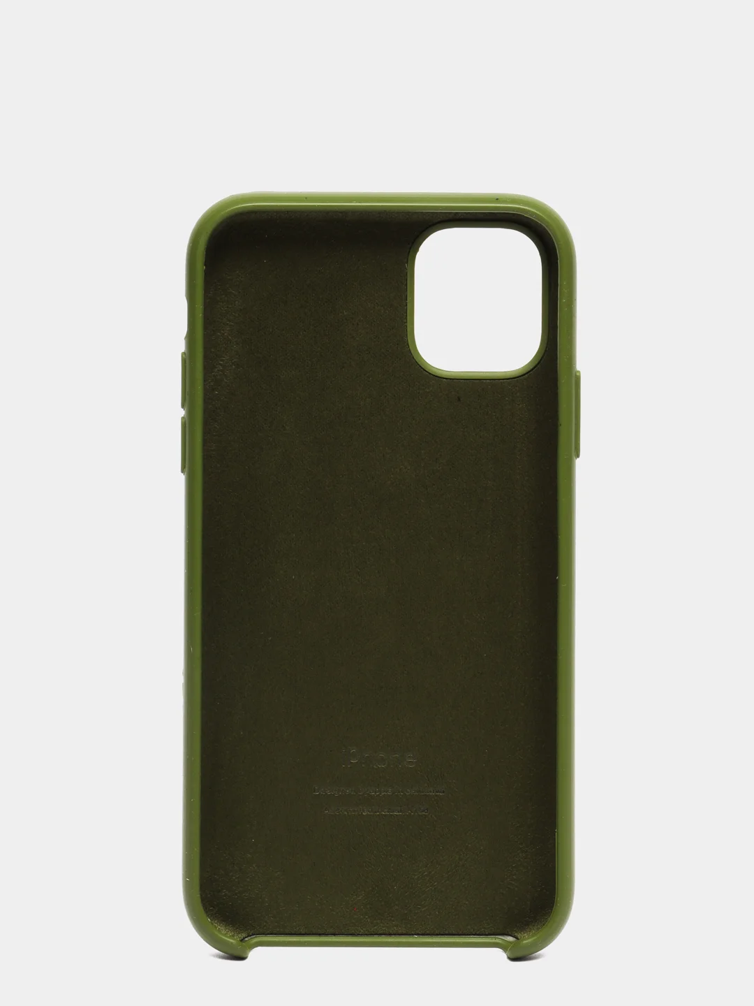 Оливковый чехол силиконовый для iPhone  Silicone 7/8/,7/8 Plus,X/ XS,XS Max,XR,11,11 Pro,11 Pro Max