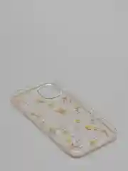Желтый чехол "Настоящие цветы" для iPhone 11