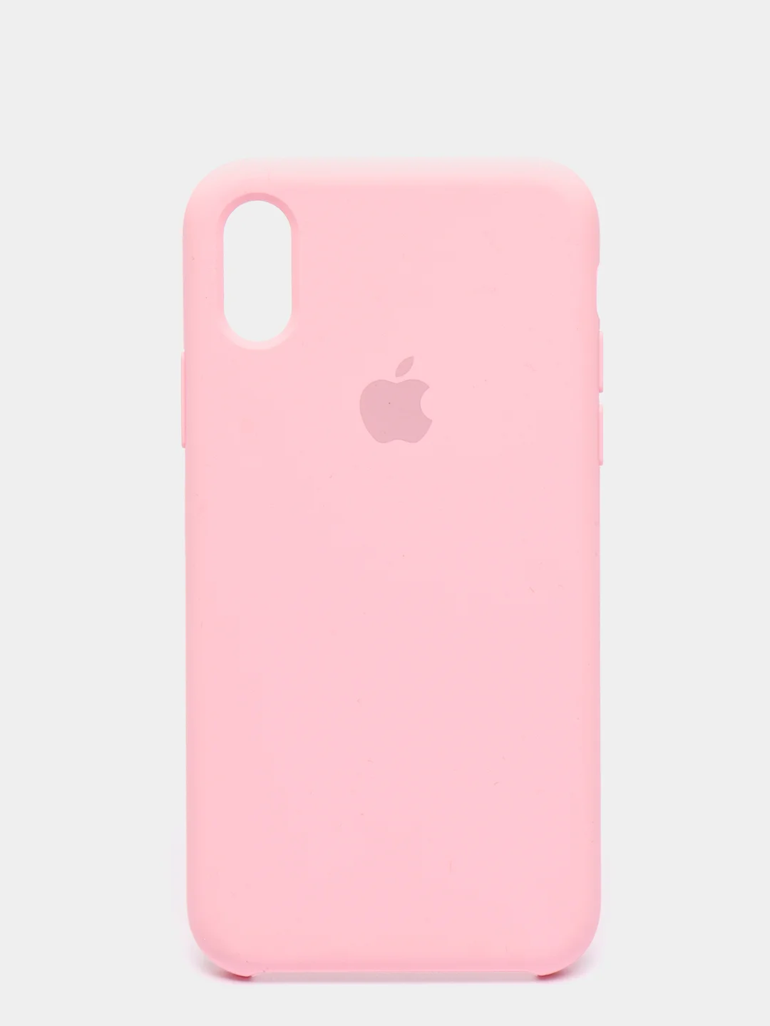 Коралловый чехол Silicone Case для iPhone X/XS силиконовый
