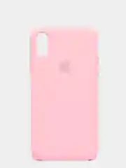 Коралловый чехол Silicone Case для iPhone X/XS силиконовый