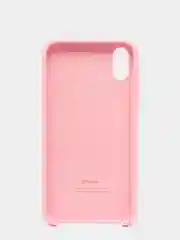 Коралловый чехол Silicone Case для iPhone X/XS силиконовый