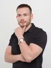 Шоколадный часы мужские классические, с коробкой