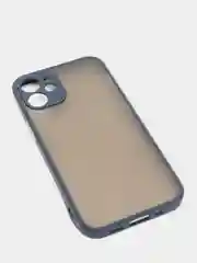 Темно-синий чехол iPhone 12 mini матовый