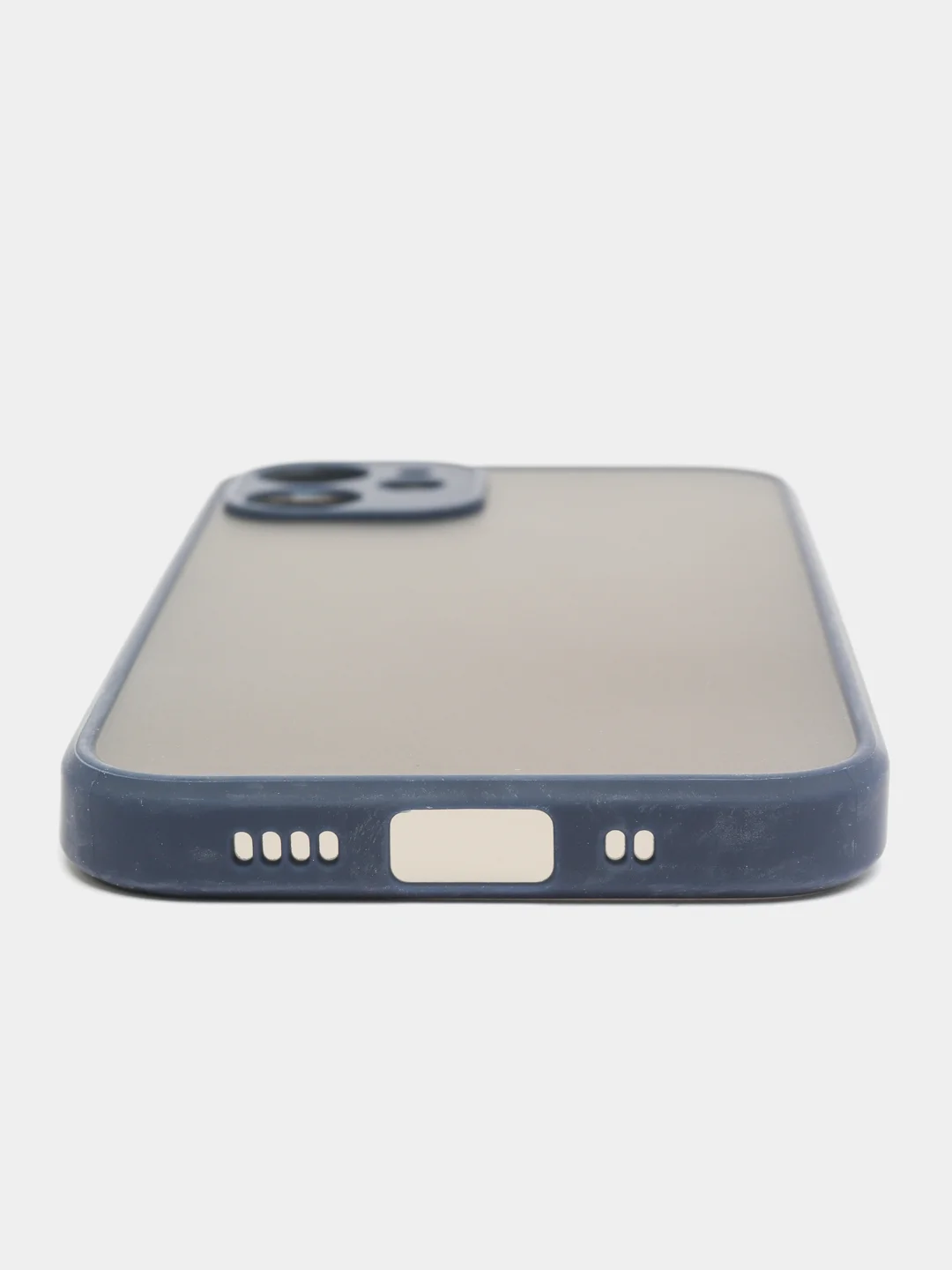 Темно-синий чехол iPhone 12 mini матовый