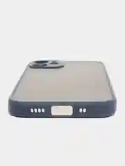 Темно-синий чехол iPhone 12 mini матовый