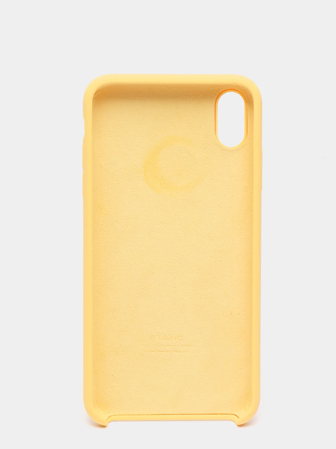 Бронзовый чехол Silicone Case для iPhone XS Max