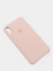Бежевый чехол Silicone Case для iPhone XS Max