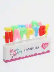 Цветные свечи Happy B-Day