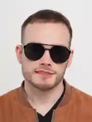 Черный мужские солнцезащитные очки M