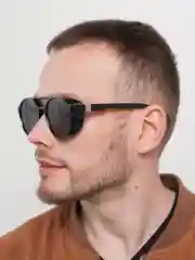 Черный мужские солнцезащитные очки M
