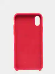 Багровый чехол Silicone Case для iPhone X/XS силиконовый