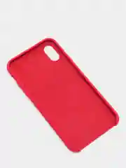 Багровый чехол Silicone Case для iPhone X/XS силиконовый
