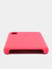 Багровый чехол Silicone Case для iPhone X/XS силиконовый