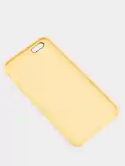 Желтый чехол Silicone Case для iPhone 6s Plus, силиконовый