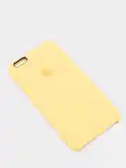 Желтый чехол Silicone Case для iPhone 6s Plus, силиконовый