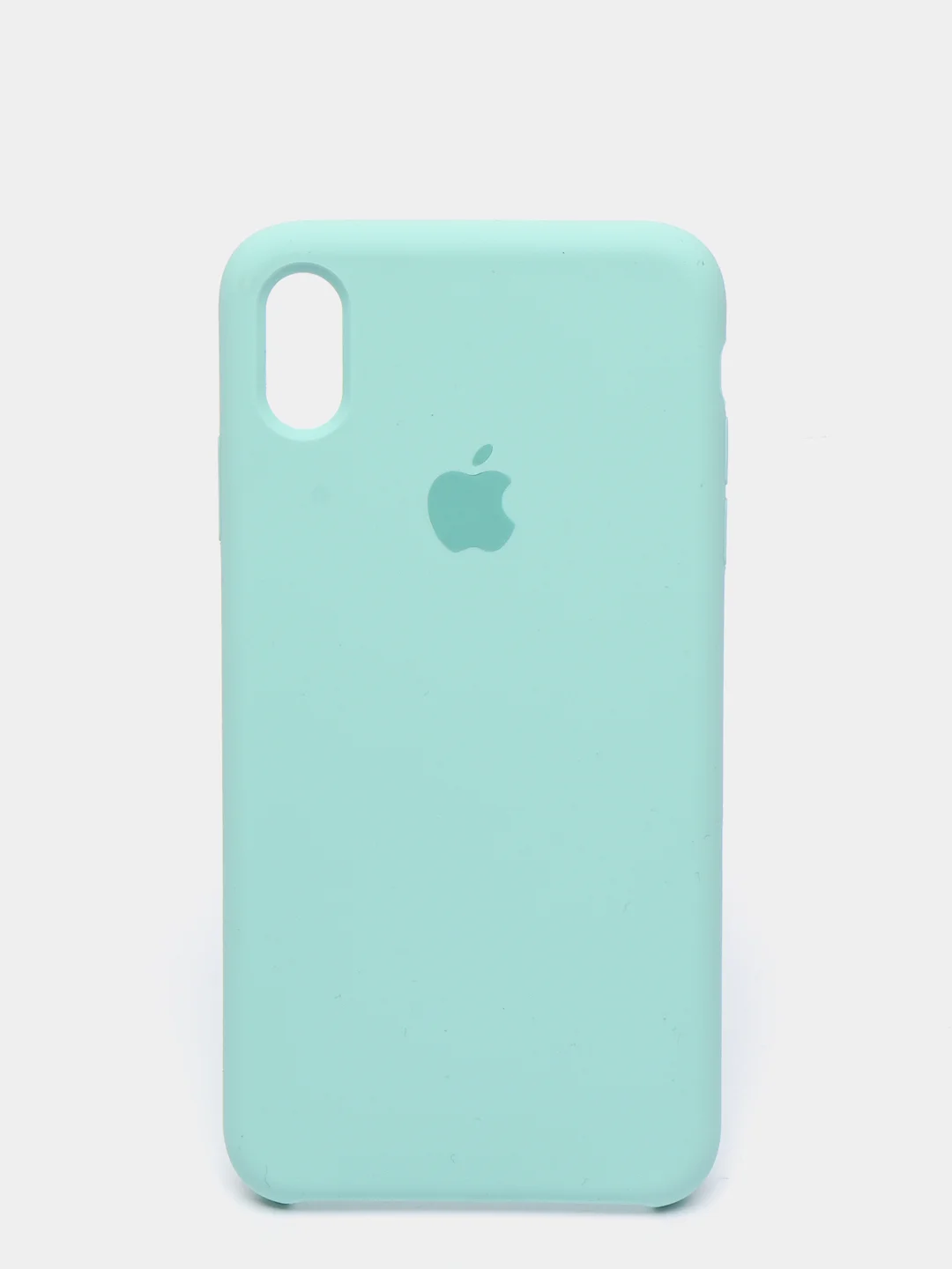 Бирюзовый чехол Silicone Case для iPhone XS Max