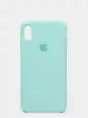 Бирюзовый чехол Silicone Case для iPhone XS Max