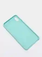 Бирюзовый чехол Silicone Case для iPhone XS Max